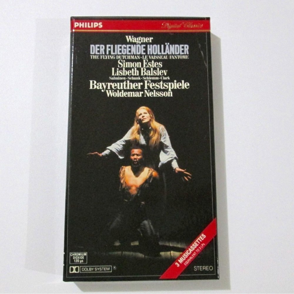 Wagner Der Fliegende Hollander Opera 3 Philips Cassettes Bayreuth Festiv…